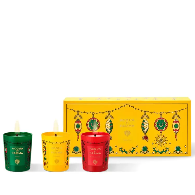 New Holiday Candle Trio Italian Moments